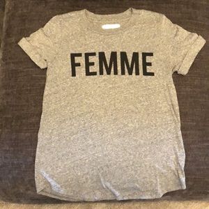 Gray Fitted Tee brand new (no tags)